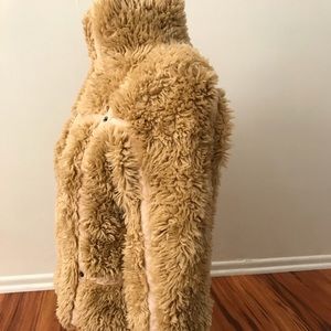 Faux “fur” coat